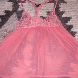 Peach Victoria Secrets Lingerie